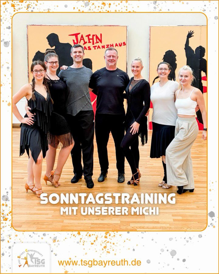 Training mit unserer Trainerin Michi 💃🕺 Heute standen Gruppenstunden in Latein und Standard auf dem