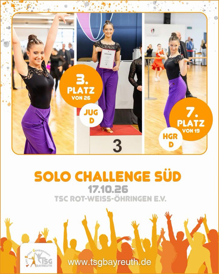 Solo Challenge Süd in Öhringen 💃🔥 Leoni hat gestern richtig Gas gegeben! In einem starken Feld der J