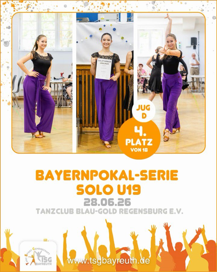 Bayernpokal in der Sommerhitze ☀️💃 Leoni stellte sich heute beim @tanzclubblaugold einem großen Star