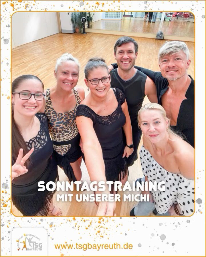 Heute wurde wieder fleißig trainiert! Danke @michaelakemnitzer 🧡💃🕺
